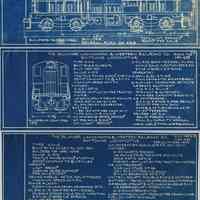 Diagrams: D.L. & W. Railroad, I.R. 600 H.P. Oil Electric (Switching) Locomotive type 4-0-4, 1933-1934.