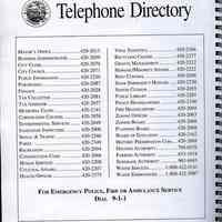          pg [4] Telephone Directory
   