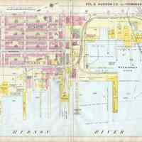 Plate 7 from Plat Book of Hudson County, Volume II. Philadelphia: G.M. Hopkins Co. (1909). Reference images.