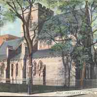 Color Postcard: Holy Innocents Church, Hoboken, NJ