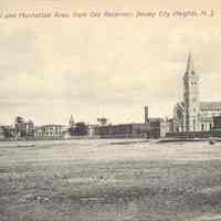 Postcard: Reservoir Playground, Jersey City, NJ