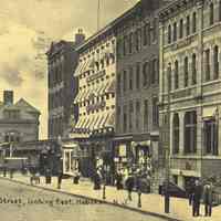 Postcard: Newark Street, Hoboken, NJ