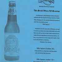          interior of brochure
   