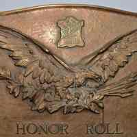          detail top with Neumann logo & applied eagle casting.
   