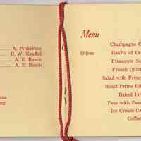         inside, program and menu
   