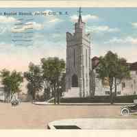 Postcard: Parmley Memorial Baptist Church, Jersey City, NJ