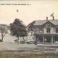 Postcard: Robbins Reef Yacht Club, Bayonne, NJ