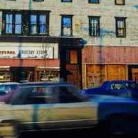 Reference index: 34 Color slides of buildings under renovation on or near First &Clinton Sts., Hoboken, ca. 1983-84.