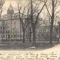 Postcard: St. Francis Hospital, Jersey City, NJ