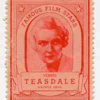          (Lipton Tea): Famous Film Stars; Verree Teasdale; Warner Bros.
   