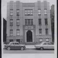 B&W photo of apartment building at 315 Union Street, Jersey City.