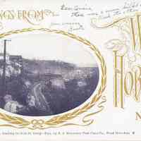 Postcard: Greetings, West Hoboken, NJ