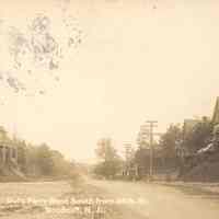 Postcard: Bulls Ferry Road South from 34th Street, Woodcliff, NJ