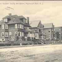 Postcard: Highwood Park, Weehawken, NJ