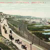 Postcard: Patterson Plank Rd., Jersey City, NJ