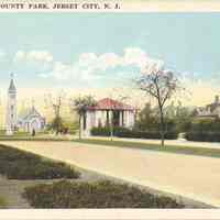 Postcard: Hudson County Park, Jersey City, NJ