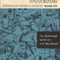 Newsletter: Outlook. St. Mary Hospital / Hoboken, N.J. Fall, 1977. Special Dedication [North Wing] Issue. Enclosure: Jan. 1981.