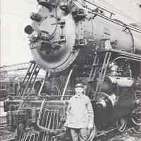 Postcard: Railroad, Hoboken, NJ