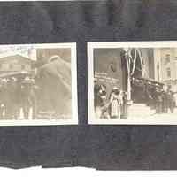          096 Leaf 51- 2 Photos - Hoboken - Father Julius Funeral 1914
   