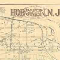          Detail top left: title; orginal color & border
   