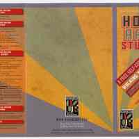 Brochure, map & guide: Mayor Dawn Zimmer, The City of Hoboken & The Hoboken Reporter Present Hoboken Artists Studio Tour. November 17 & 18, 2012.; insert; postcard.