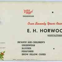          Blotter 2: B&B 36628; E.H. Horwood & Co.
   