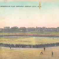 Postcard: Reservoir Playground, Jersey City, NJ