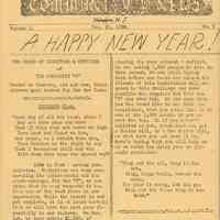 Newsletter: Community "Y" News, Hoboken N.J. Vol. 1, Nos. 2 - 7; Dec. 1934-May 1935. Hoboken YMCA.