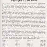          pg 31 Stevens Men in Active Service
   