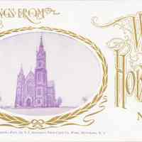 Postcard: Greetings, West Hoboken, NJ