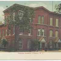 Postcard: Hoboken Academy, Hoboken, N.J. No date, circa 1907-1914; unposted.