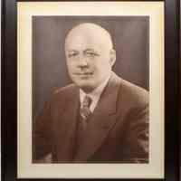 Photo portrait of George B. Bernheim, an owner & president of R. Neumann & Co., Hoboken.