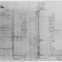 Construction of Walls of Inclined Concourse & Pier No. 1. Lackawanna R.R.Terminal & Hoboken Ferry Co. Sheet No. 314. March 29, 1905. Kodalith photostatic copy.