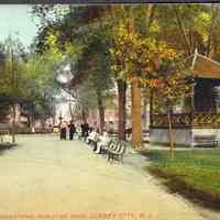 Postcard: Hamilton Park, Jersey City, NJ