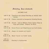          leaf 2: Saturday, June 19th; Alumni Day [Schedule]
   