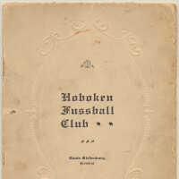          Program: Concert & Ball of the Hoboken Fussball-Club [Football Club], Hoboken, Apr. 7, 1917. picture number 10
   
