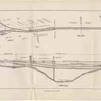          Appendix; plate 18: HT Twin Cast Iron Tubes; Plan Profile & Section
   
