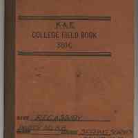 K&E College Field Book 360C. Made by Keuffel & Esser Co., Hoboken, 1948. Used by Dawson College student, 1948.