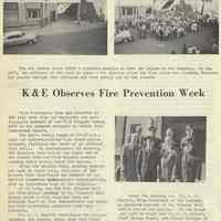          pg 4: fire prevention week (photos); St. Francis Hall exterior photo
   