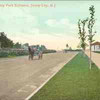 Postcard: Hudson County Park, Jersey City, NJ