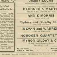          detail bottom: article left about theatre's opening
   