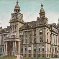 Postcard: City Hall, Jersey City, NJ