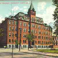 Postcard: St. Francis Hospital, Jersey City, NJ