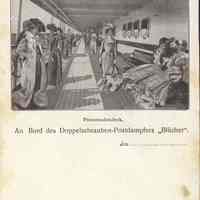 Postcard: Ship "Bucher", Hoboken, NJ