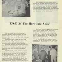          pg 5: K&E at Hardware Show; introduction LST tape meaure
   