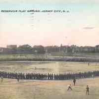 Postcard: Reservoir Playground, Jersey City, NJ