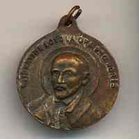          pendant 2, side 2: S. Ignatide Loyola Ora Pro Noris
   