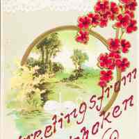 Postcard: Greetings, West Hoboken, NJ