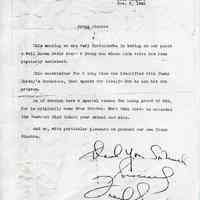          fascimile 2: copy of Samperi introduction with Sinatra inscription
   