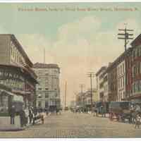 Postcard: Newark Street, looking West from River Street, Hoboken, N.J., n.d., ca. 1917-1914.
